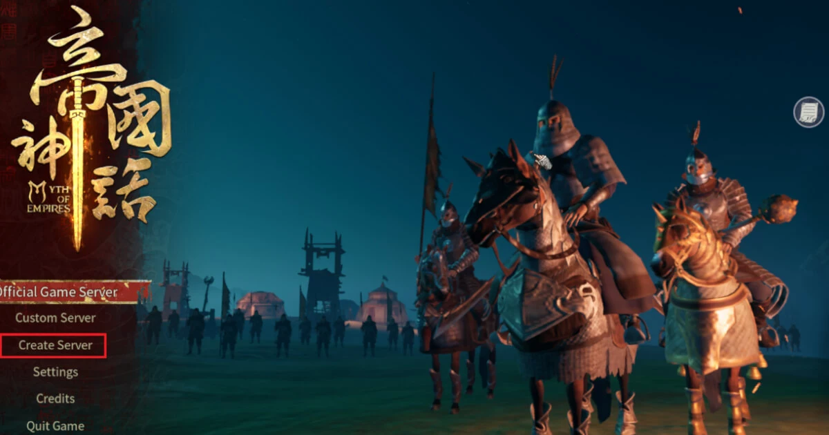 Imagen: Cómo crear un servidor Myth of Empires